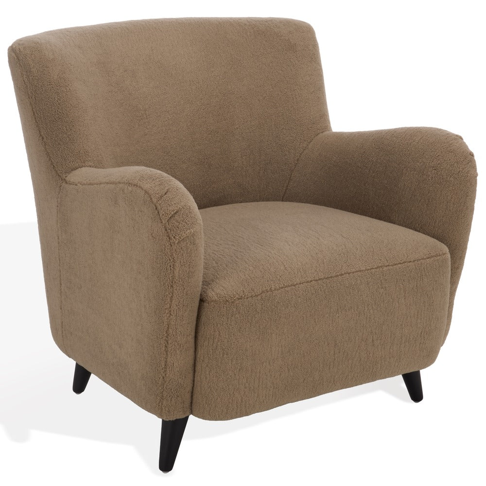 Safavieh - Rayanne Teddy Large Modern Wingback Chair / Light Brown - SFV4610B view 3