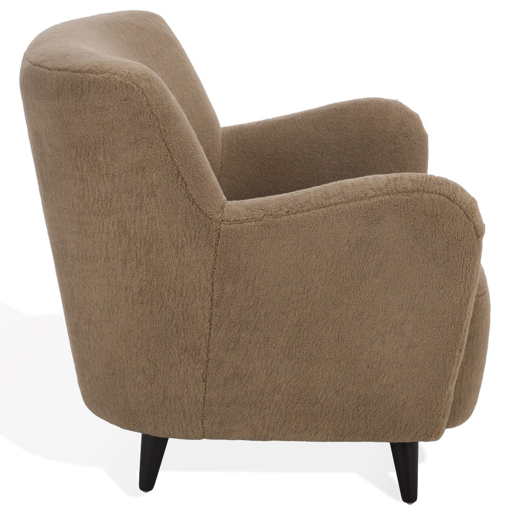 Safavieh - Rayanne Teddy Large Modern Wingback Chair / Light Brown - SFV4610B view 4