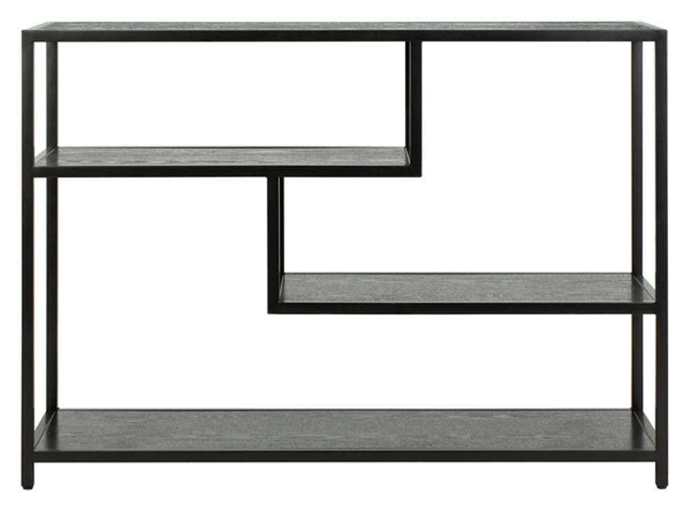Safavieh - Reese Geometric Console Table - Black - Black - CNS6203B veiw 1