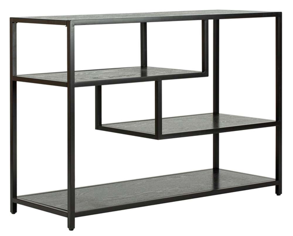 Safavieh - Reese Geometric Console Table - Black - Black - CNS6203B veiw 3