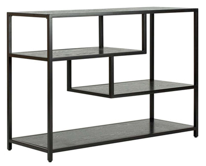 Safavieh - Reese Geometric Console Table - Black - Black - CNS6203B veiw 3
