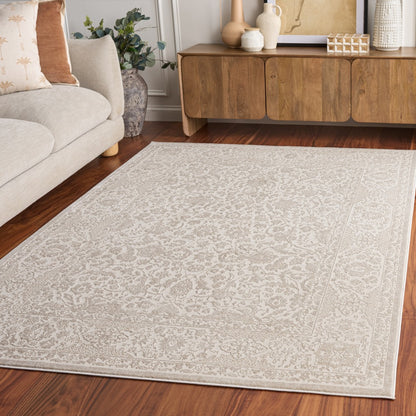 Safavieh - Reflection 676A Ivory / White - 9" X 12" - RFT676A-9 view 2
