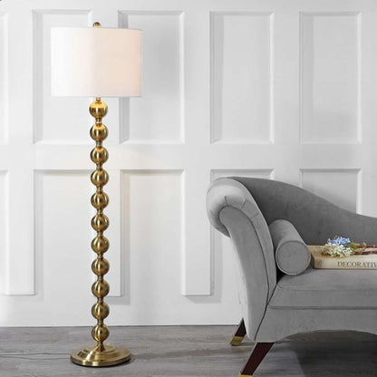 Safavieh - Reflections Stacked Ball Floor Lamp - Brass - LIT4330B veiw 2