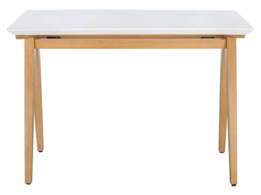 Safavieh - Reid Desk - Oak - White - DSK5002A veiw 1