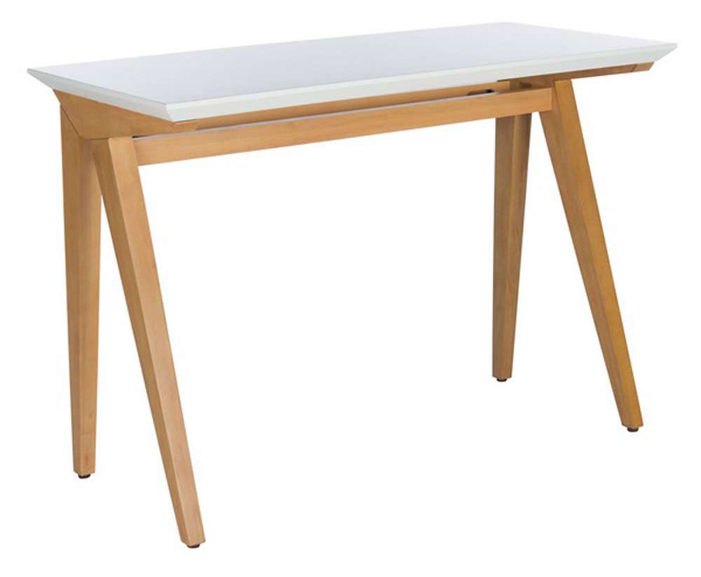 Safavieh - Reid Desk - Oak - White - DSK5002A veiw 4