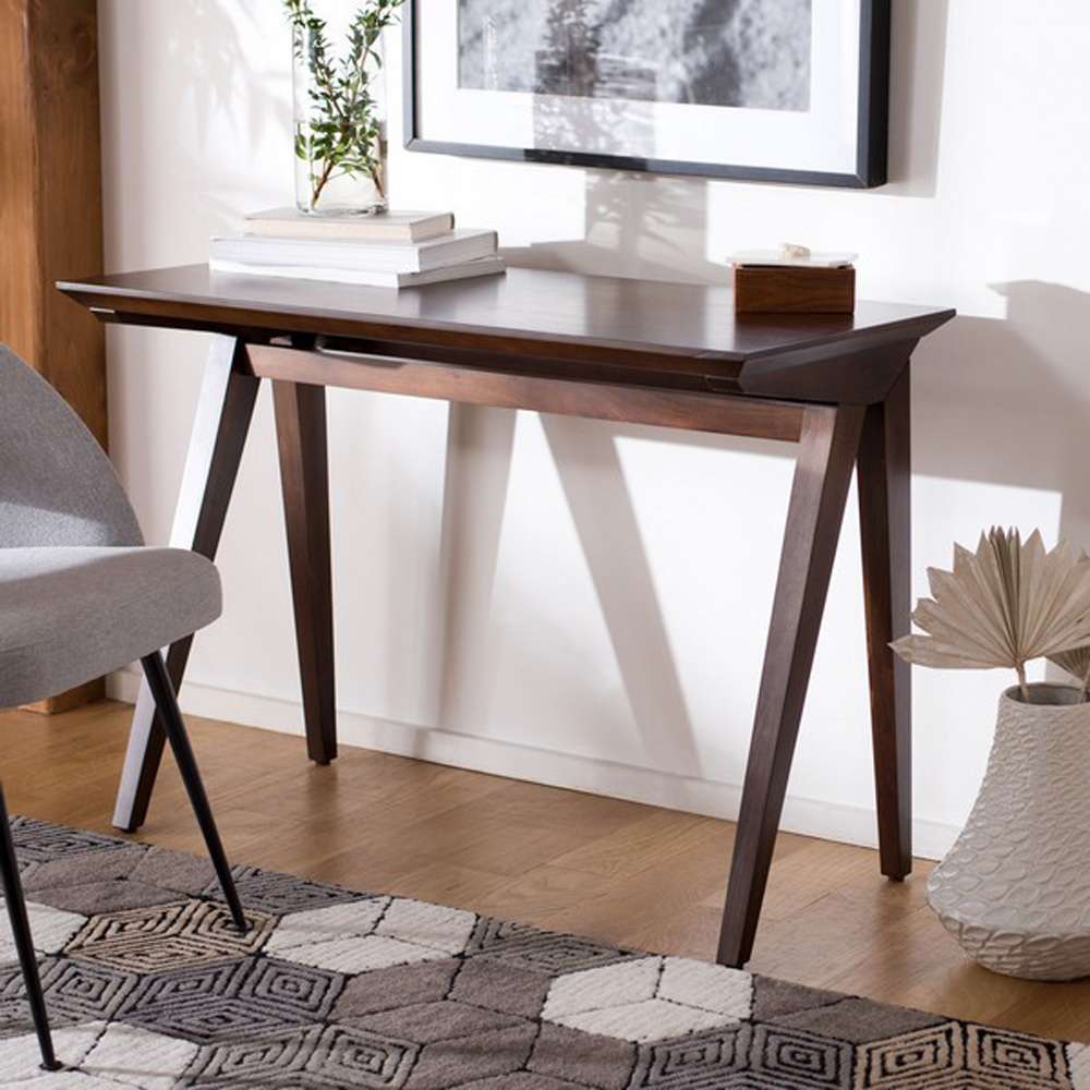Safavieh - Reid Desk - Walnut - DSK5002B veiw 2