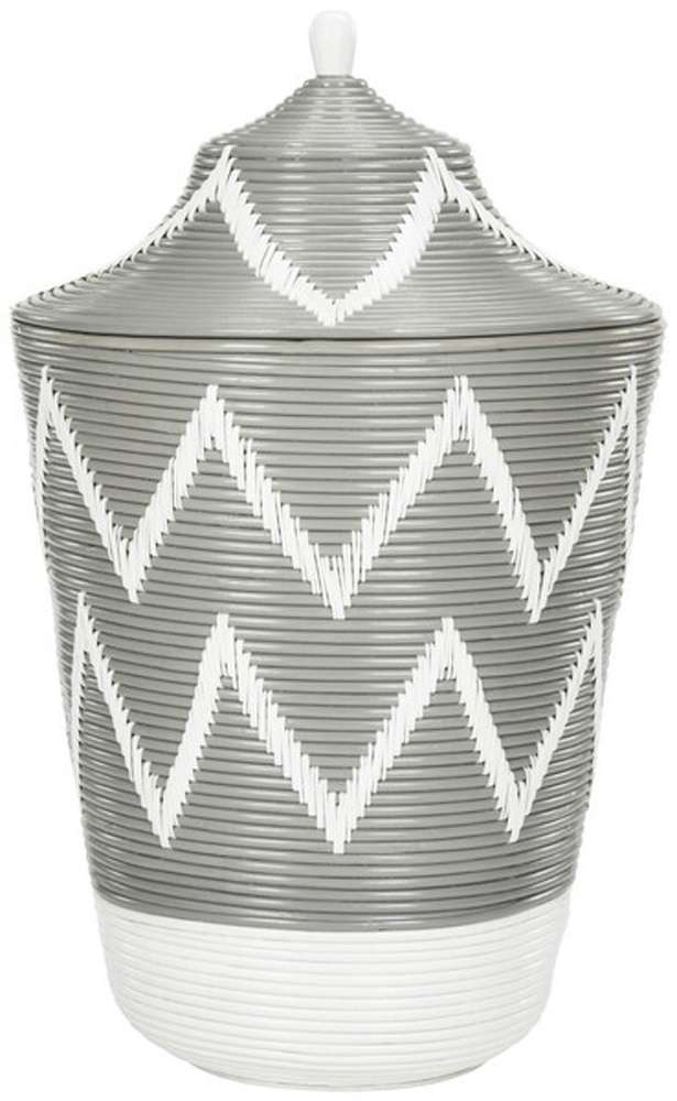Safavieh - Reina Basket - Grey - White - HAC6004A veiw 1