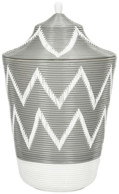 Safavieh - Reina Basket - Grey - White - HAC6004A veiw 1