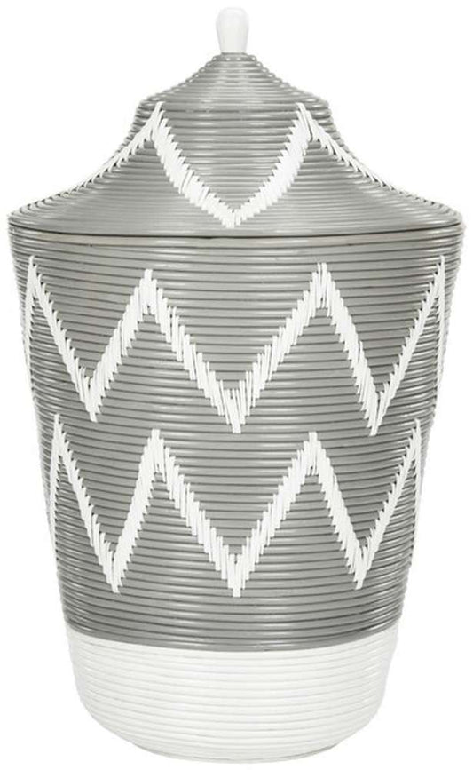 Safavieh - Reina Basket - Grey - White - HAC6004A veiw 1