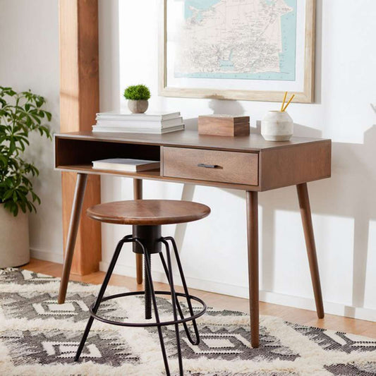 Safavieh - Remy 1 Drawer Writing Desk - Brown - DSK5700C view 2