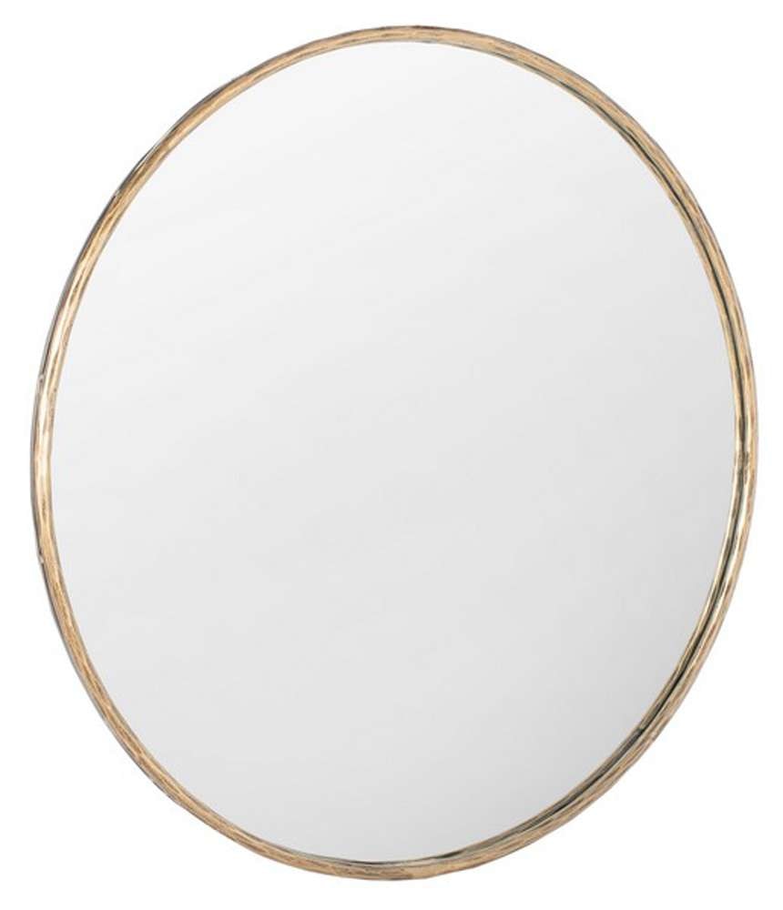 Safavieh - Couture - Renee Round Metal Mirror - Brass - SFV9507A veiw 3
