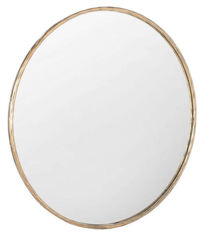 Safavieh - Couture - Renee Round Metal Mirror - Brass - SFV9507A veiw 3