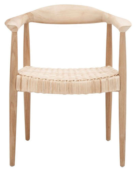 Safavieh - Renga Rope Rattan Accent Chair - Natural - ACH1006A veiw 1