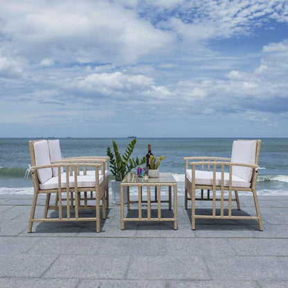 Safavieh - Reslor 4 Pc Living Set - Grey - White - PAT7713B veiw 2