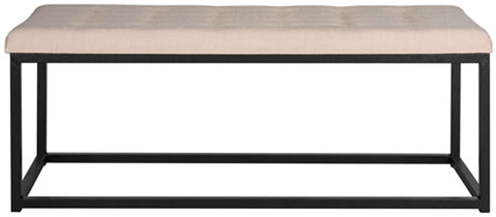 Safavieh - Reynolds Bench - Beige - Black - FOX6225A veiw 1