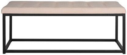 Safavieh - Reynolds Bench - Beige - Black - FOX6225A veiw 1