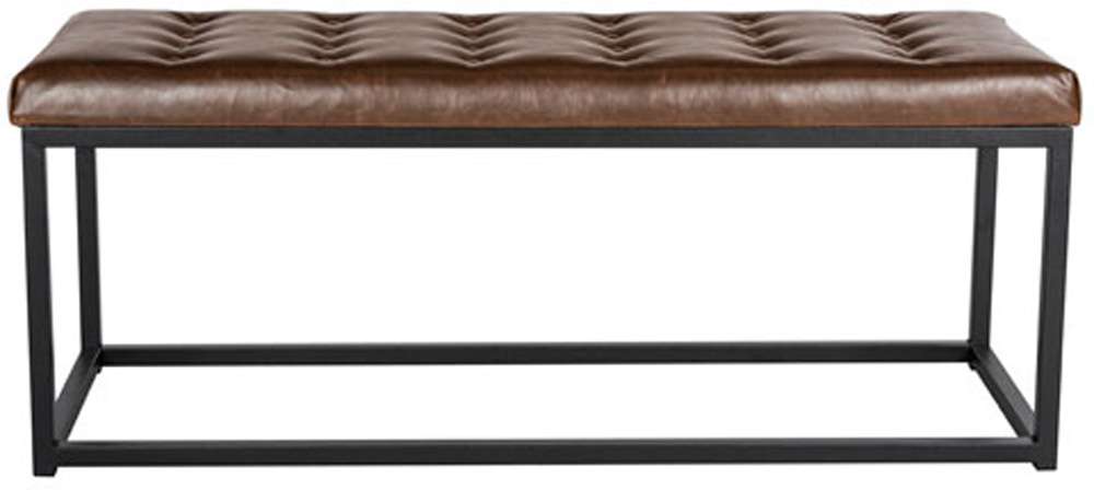Safavieh - Reynolds Bench - Brown - Black - FOX6225C veiw 1