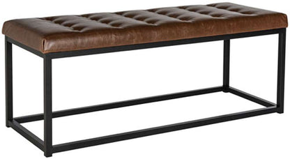 Safavieh - Reynolds Bench - Brown - Black - FOX6225C veiw 3