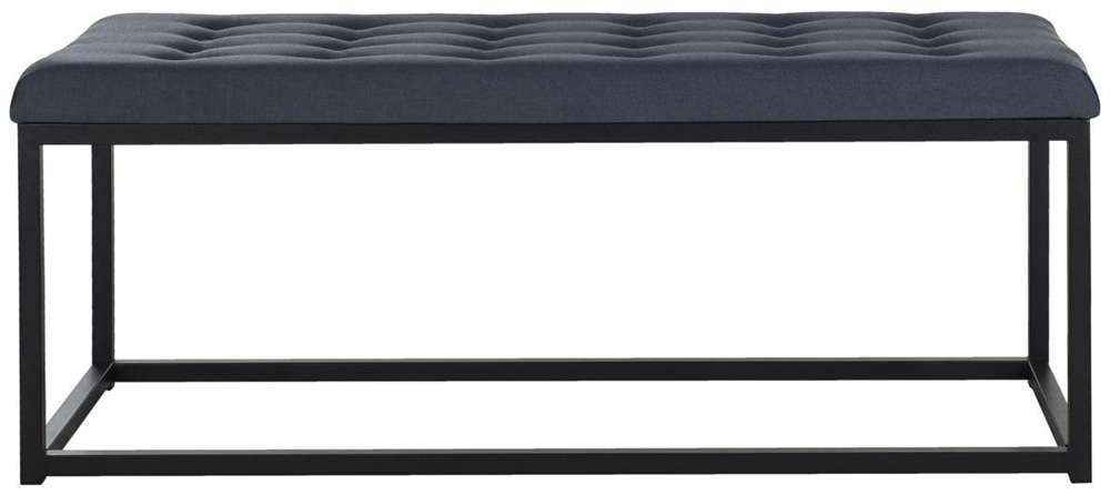 Safavieh - Reynolds Bench - Navy - Black - FOX6225B veiw 1