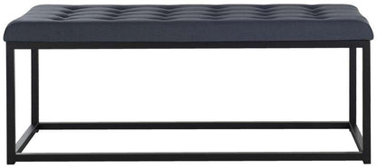 Safavieh - Reynolds Bench - Navy - Black - FOX6225B veiw 1