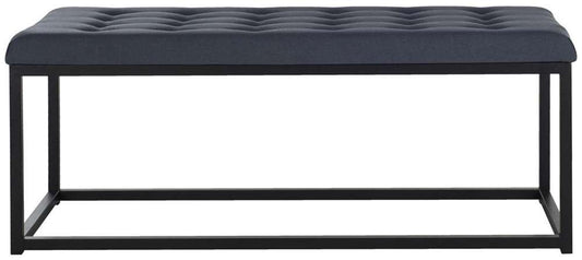 Safavieh - Reynolds Bench - Navy - Black - FOX6225B veiw 1