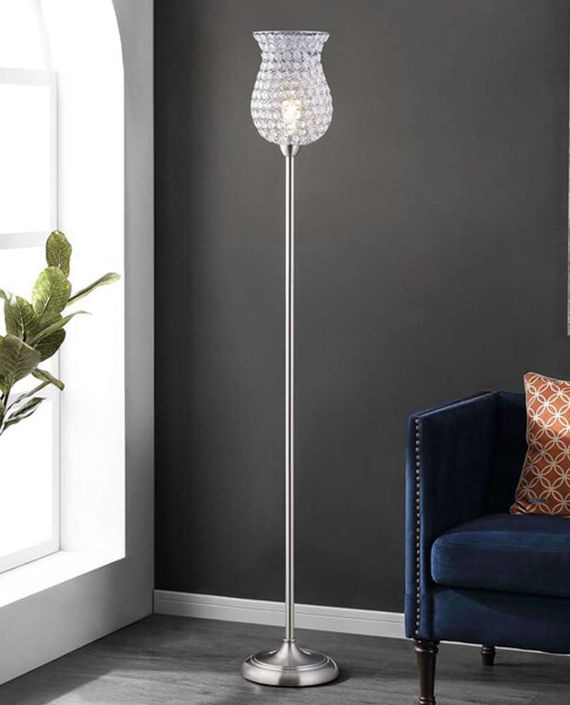 Safavieh - Ricky 70in Floor Lamp - Nickle - FLL4089A veiw 1