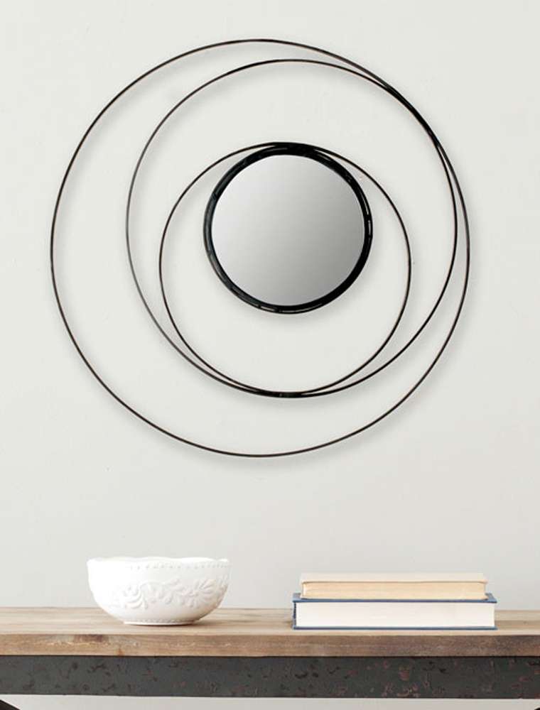 Safavieh - Ring Mirror - Black - MIR4012A veiw 3