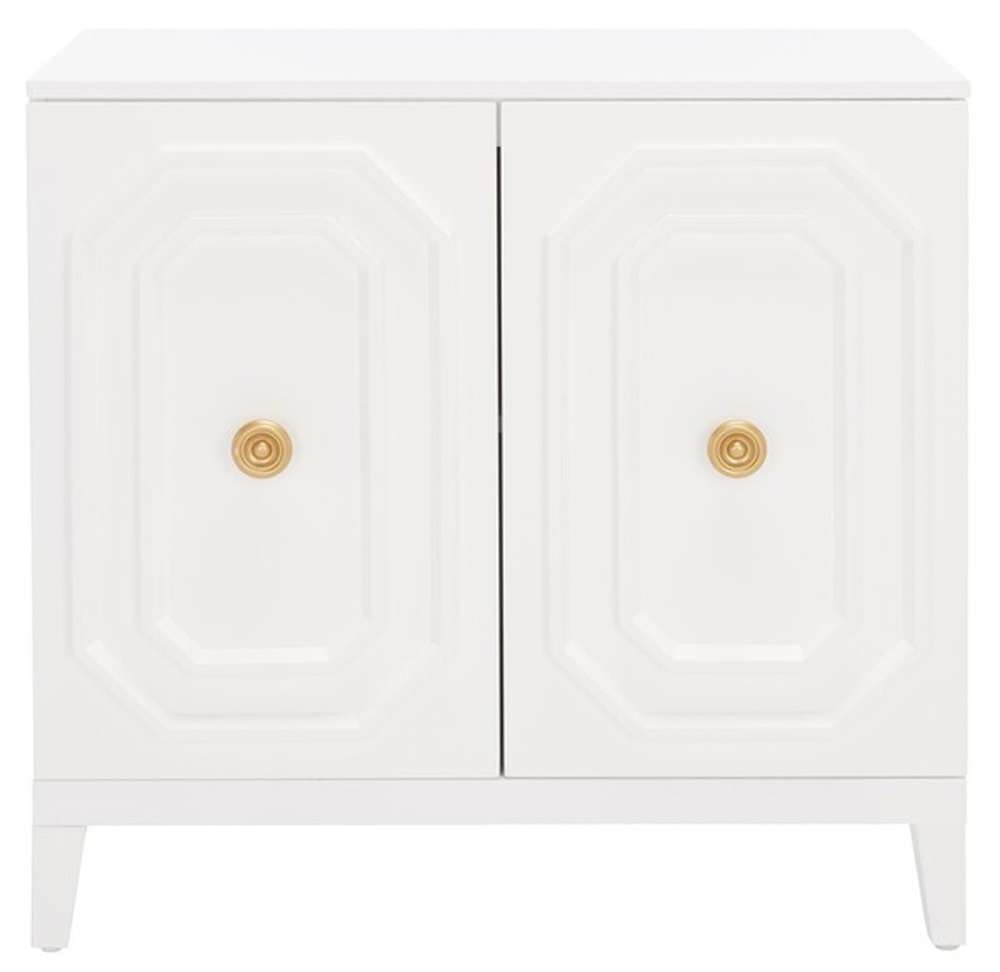 Safavieh - Riya 2 Door Hall Cabinet - White - CHS5003A veiw 1