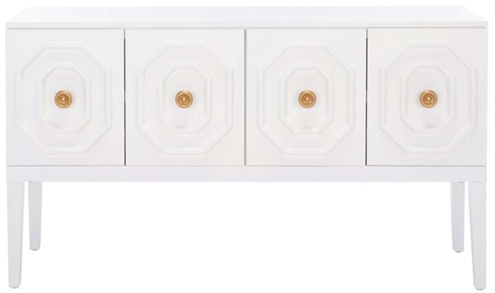 Safavieh - Riya 3 Door 2 Shelf Sideboard - White - MED5005A veiw 1