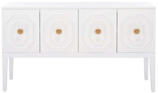 Safavieh - Riya 3 Door 2 Shelf Sideboard - White - MED5005A veiw 1