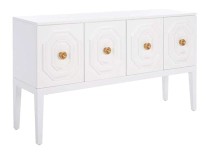 Safavieh - Riya 3 Door 2 Shelf Sideboard - White - MED5005A veiw 4