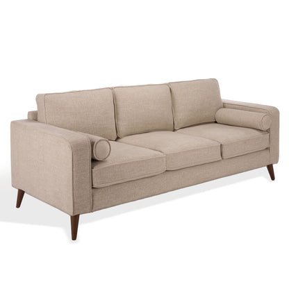 Safavieh - Robertson Chenille 3 Seat Sofa / Taupe - SFV6120A view 3