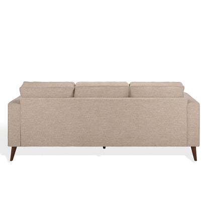 Safavieh - Robertson Chenille 3 Seat Sofa / Taupe - SFV6120A view 5