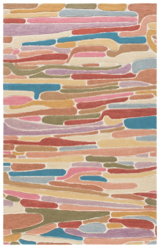 Safavieh - Rodeo Drive 455U Pink Ivory - 5" X 8" - RD455U-5 view 1