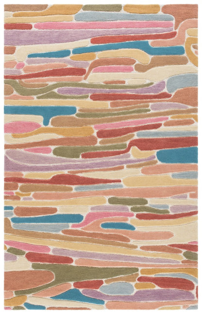 Safavieh - Rodeo Drive 455U Pink Ivory - 5" X 8" - RD455U-5 view 1
