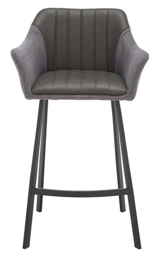 Safavieh - Rodi Counter Stool - Grey - Black - BST3019A veiw 1