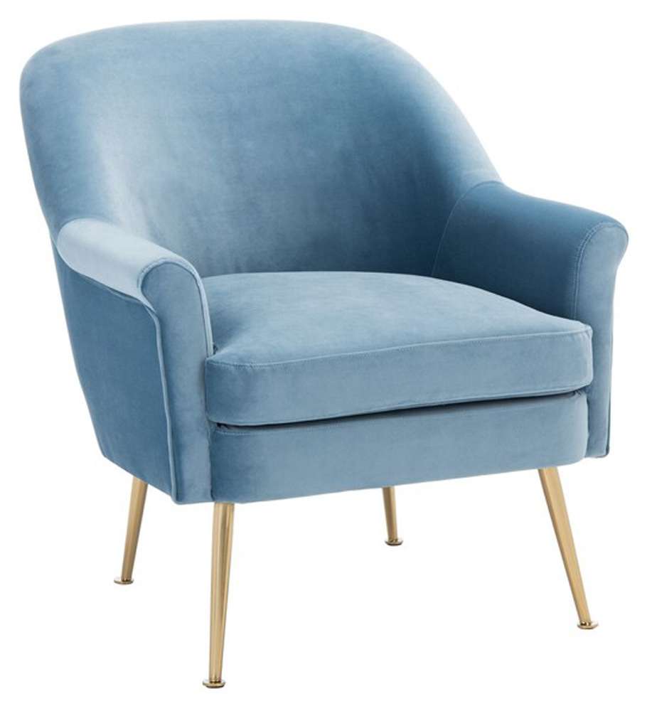 Safavieh - Rodrik Accent Chair - Light Blue - ACH4005C veiw 3