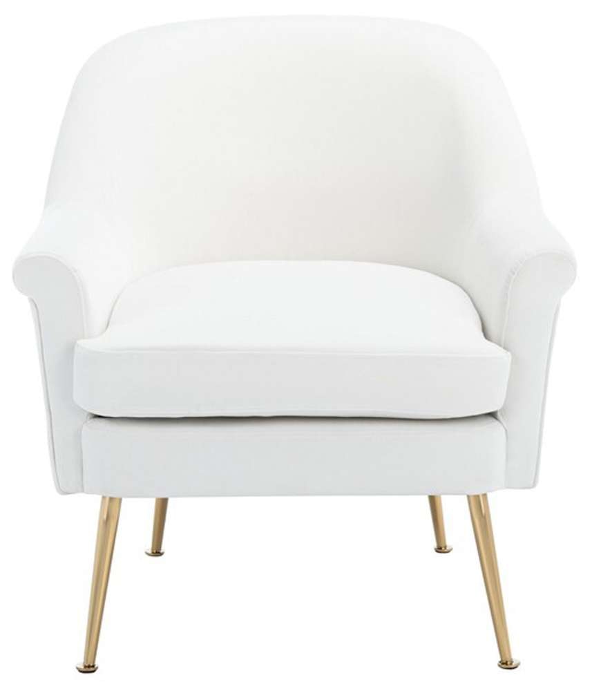 Safavieh - Rodrik Accent Chair - White - ACH4005A veiw 1