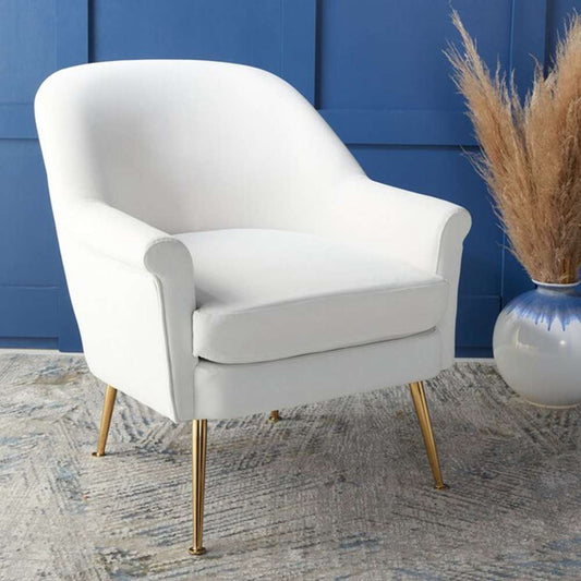 Safavieh - Rodrik Accent Chair - White - ACH4005A veiw 2