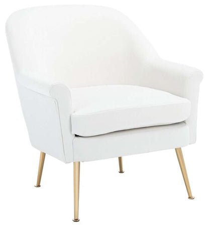 Safavieh - Rodrik Accent Chair - White - ACH4005A veiw 3