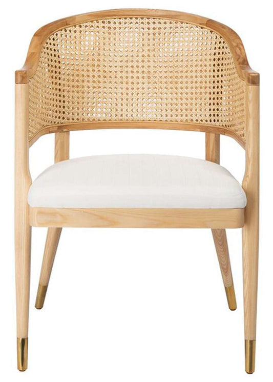 Safavieh - Couture - Rogue Rattan Dining Chair - Natural - SFV4106B veiw 1