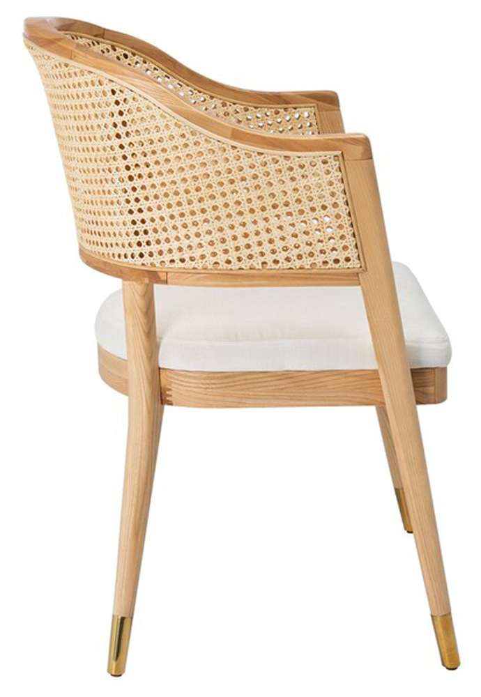 Safavieh - Couture - Rogue Rattan Dining Chair - Natural - SFV4106B veiw 3