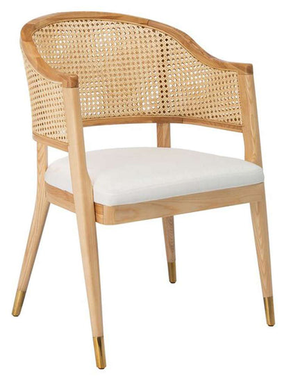 Safavieh - Couture - Rogue Rattan Dining Chair - Natural - SFV4106B veiw 4