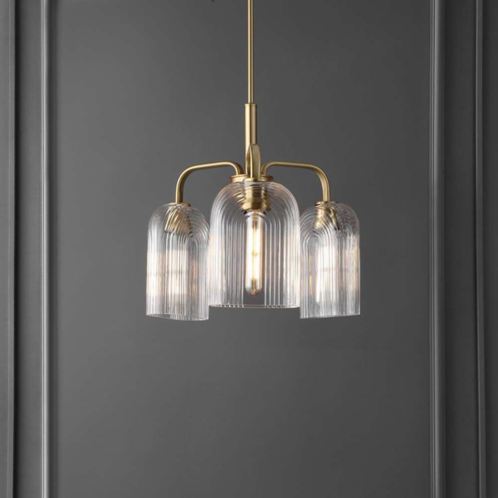 Safavieh - Romeyn 3Lt 21in Pendant - Brass - PND4171A veiw 2