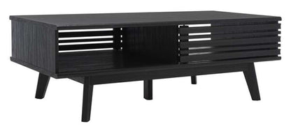 Safavieh - Rori 2 Door Coffee Table - Black - COF9600B veiw 4