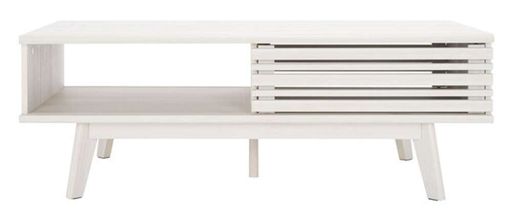 Safavieh - Rori 2 Door Coffee Table - White - COF9600C veiw 1