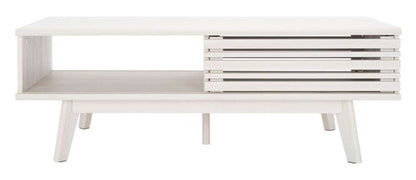 Safavieh - Rori 2 Door Coffee Table - White - COF9600C veiw 1