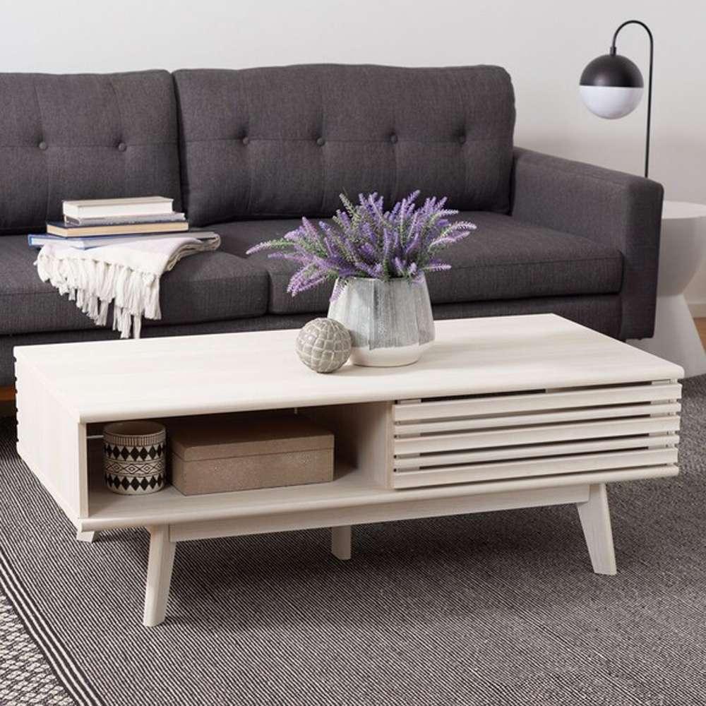 Safavieh - Rori 2 Door Coffee Table - White - COF9600C veiw 3