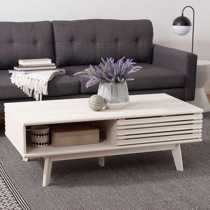 Safavieh - Rori 2 Door Coffee Table - White - COF9600C veiw 3