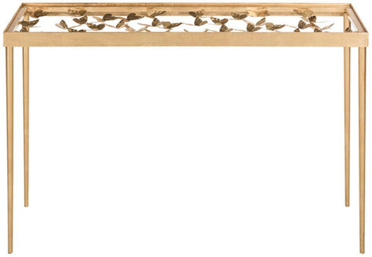 Safavieh - Rosalia Butterfly Console - Gold - Clear - FOX2592A veiw 1
